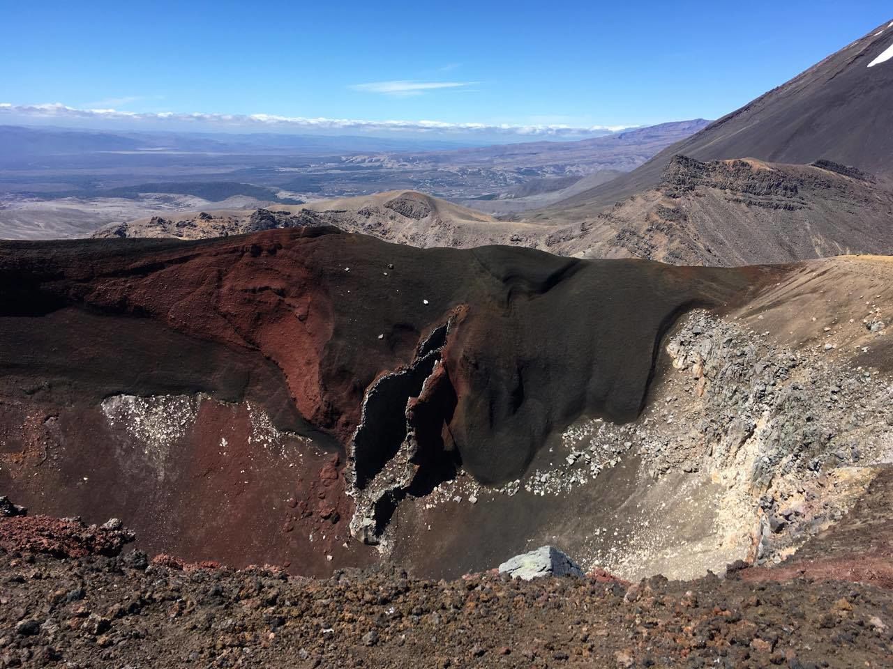 Pohled na&nbsp;Červený kráter
