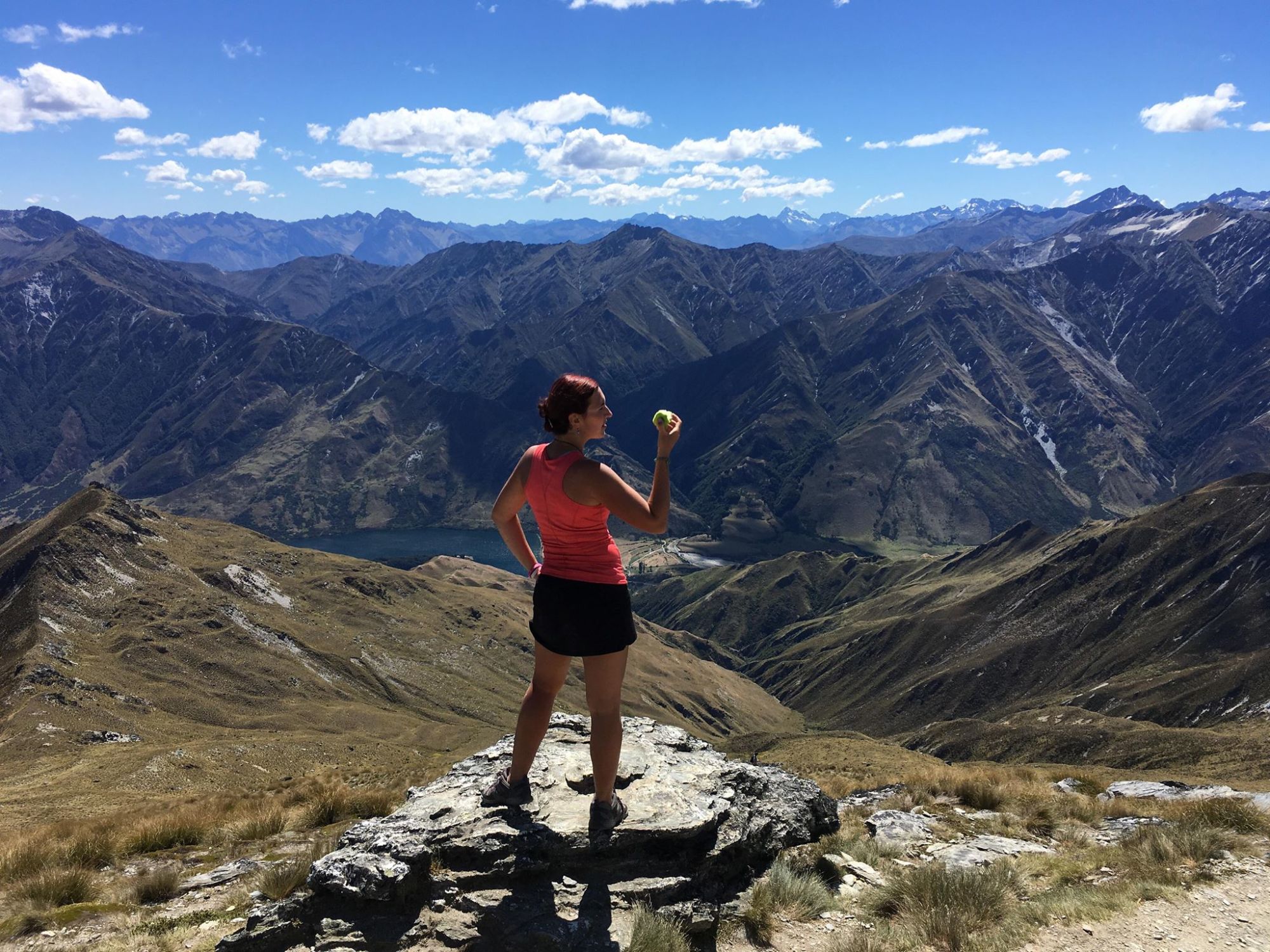 Nový Zéland: Pauza na&nbsp;vrcholku Ben Lomondu u&nbsp;Queenstownu