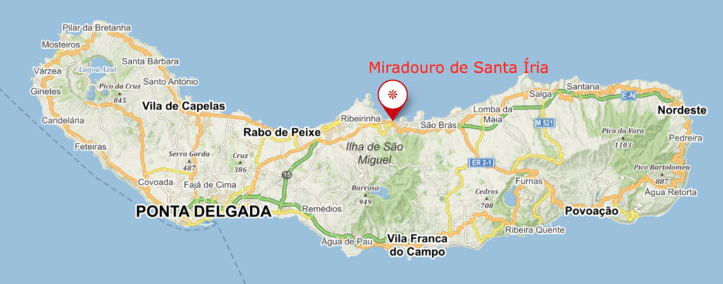 6 míst, kam se vydat při dovolené na Azorách - vyhlídková jízda