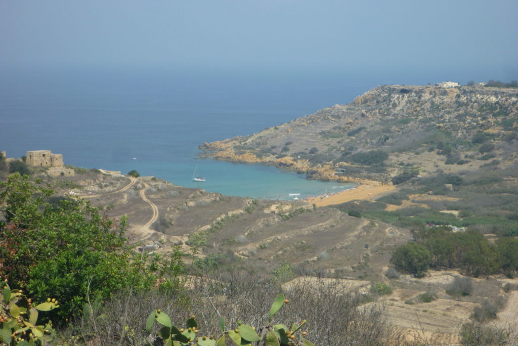 dovolená na&nbsp;Maltě - Ramla Bay